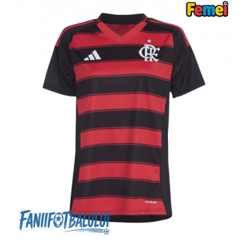 Flamengo Tricou Fotbal Replică 2025-26 Femei Acasa